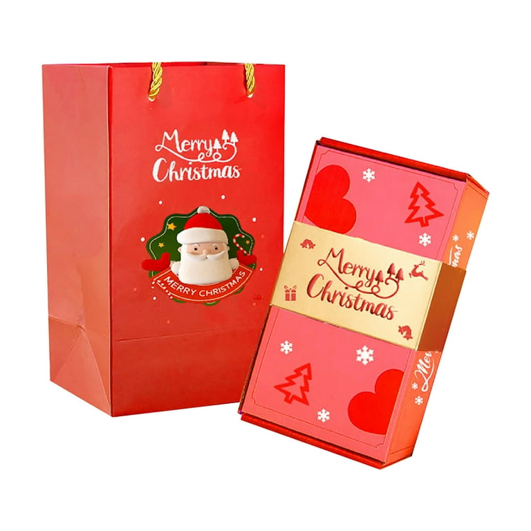 Merry Christmas Surprise Gift Box Explosion for Money, Christmas Creating  The Most Surprising Gift, Unique Folding Bouncing Red Envelope Gift Box  Suitable for Women Men Kids Red Christmas 