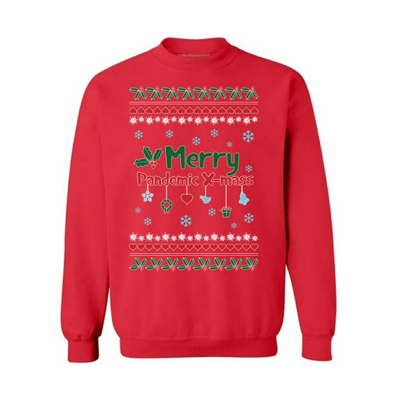 Merry Christmas Sweater Funny Xmas Sweatshirt Christmas 2020 Crewneck Sweatshirt Merry Xmas Top for Her Happy Holidays Sweater for Men Xmas Gifts Stylish Unisex Sweater Christmas Sweatshirt