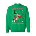 thumbnail image 1 of Merry Christmas Sweater New Year Deer Top Xmas Gifts Happy Holidays Unisex Sweater Xmas 2020 Outfit Cute Reindeer Sweater for Men Christmas Sweatshirt for Women Stay Away From Me Sweater, 1 of 5