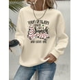 thumbnail image 1 of Merry Christmas Sweatshirt Christmas Tree Print Long Sleeve Shirt for Women, 1 of 4