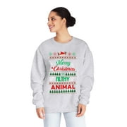 Merry Christmas Sweatshirt - Cozy All Year Round! Festive Holiday Apparel