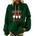 thumbnail image 1 of Merry Christmas Sweatshirt for Women Gnome Graphic Pullover Oversized Long Sleeve Hoodies Holiday Xmas Graphic Tops on Womens Sweatshirt, 1 of 7