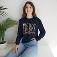 thumbnail image 1 of Merry Christmas Sweatshirts, Christmas Women Sweatshirts, Women Gifts, 1 of 5