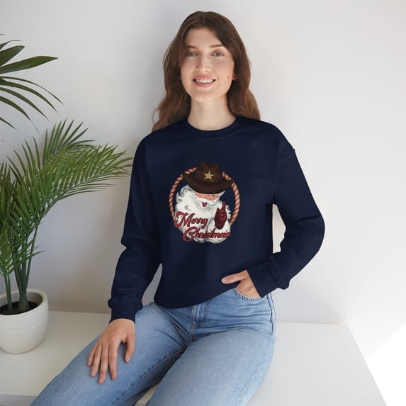 Merry Christmas Sweatshirts, Women Christmas Sweatshirts, Santa Sweatshirts
