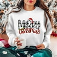 thumbnail image 1 of Merry Christmas Sweatshirts Womens Crewneck Christmas Printed Shirts Loose Long Sleeve Blouses Casual Xmas Sweatshirt Holiday Party Pullover Sweater Tops S, 1 of 8