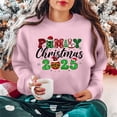 thumbnail image 1 of Merry Christmas Sweatshirts Womens Crewneck Christmas Printed Shirts Loose Long Sleeve Blouses Casual Xmas Sweatshirt Holiday Party Pullover Sweater Tops L, 1 of 8