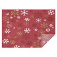 thumbnail image 1 of Merry Christmas Table Cloth Wrinkle Resistant Washable Tablecolths Table Covers Winter Snowflake Table Cover for Christmas Party Decorations Favors Rectangle,60x84inches, 1 of 5