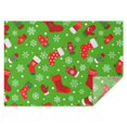 thumbnail image 1 of Merry Christmas Table Cloth Wrinkle Resistant Washable Tablecolths Table Covers Christmas Tree Santa Claus Table Cover for Christmas Background Indoor Outdoor Birthday Rectangle,60x84inches, 1 of 5
