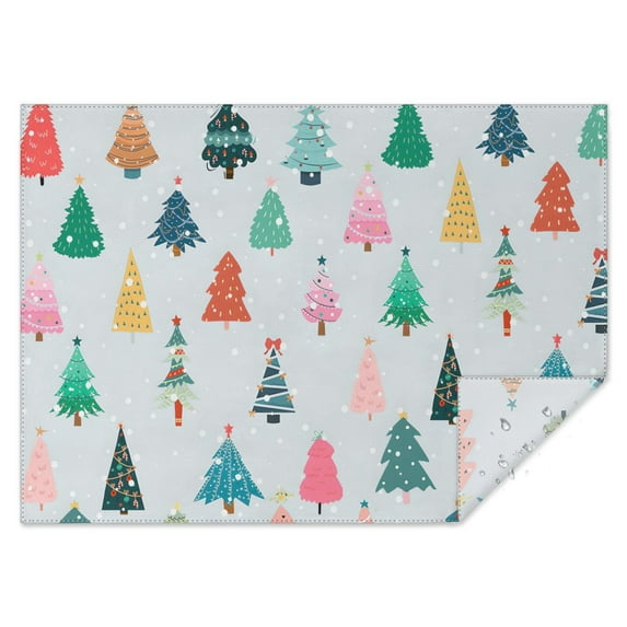 Merry Christmas Table Cover Wrinkle Resistant Washable Tablecolths Table Covers Triangle Tree Gingerbread Man Table Cloths for Christmas Party Decorations Favors Rectangle,60x84inches