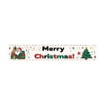 thumbnail image 1 of Merry Christmas Table Runner, Long Seasonal Winter Holiday Kitchen Dining Table Decoration for Indoor Outdoor Home Party, 72x13 inch, 1 of 6