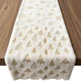 thumbnail image 1 of Merry Christmas Table Runner, Xmas Tree Table Decorations Backdrop for Home Kitchen Indoor Outdoor, Christmas Decorations, 70.86 x 12.99 in, White, 1 of 6