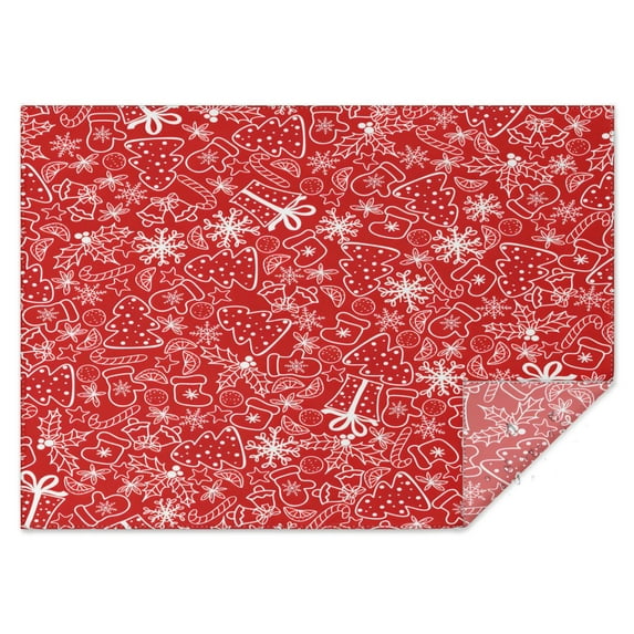 Merry Christmas Tablecloth Wrinkle Resistant Washable Tablecolths Table Covers Farmhouse Xmas Covered Snow Table Cloths for Dining Kitchen Restaurant Birthday Rectangle,60x84inches