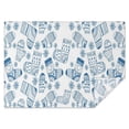 thumbnail image 1 of Merry Christmas Tablecloth Wrinkle Resistant Washable Tablecolths Table Covers Triangle Tree Gingerbread Man Table Cloths for Dining Kitchen Restaurant Birthday Rectangle,60x84inches, 1 of 5