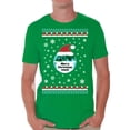 thumbnail image 1 of Merry Christmas Tee for Men Funny Earth Shirt Christmas 2020 Men's T-Shirt Merry Xmas Top for Him Happy Holidays T Shirt for Men Xmas Gifts Snowflakes Print Christmas Shirts for Men, 1 of 4