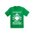 thumbnail image 1 of Merry Christmas Tee for Girls Boys Jesus Christ T-Shirt Xmas Kids T Shirt Jesus Top Christmas Cross Holiday Gift Youth Christian Religious, 1 of 4