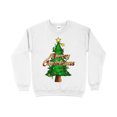 thumbnail image 1 of Merry Christmas Tree (2) Shirt, Christmas Sweatshirt, Women's Christmas Crewneck, Women's Holiday Shirt, Xmas tee, Mom, 1 of 10