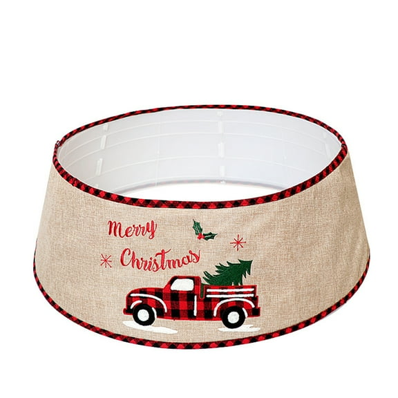 Merry Christmas Tree Collar 31 Inch Car Tree Skirt Ring Base Cover