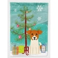thumbnail image 1 of Merry Christmas Tree Jack Russell Terrier Flag Canvas House Size, 1 of 1