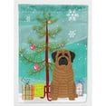 thumbnail image 1 of Merry Christmas Tree Mastiff Brindle Flag Garden Size, 1 of 1