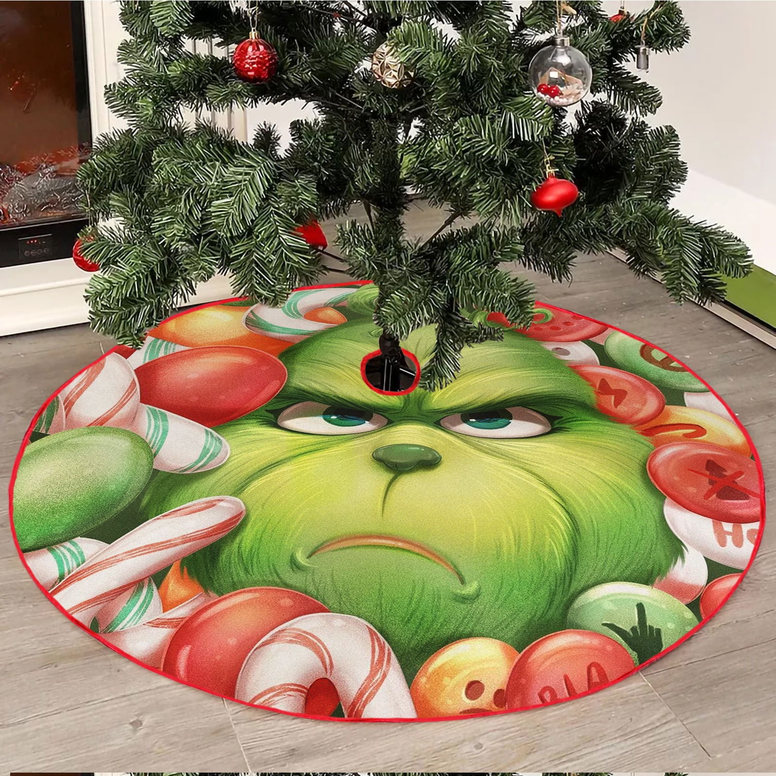 https://i5.walmartimages.com/seo/Merry-Christmas-Tree-Skirt-36-Inches-Xmas-Lace-up-Red-Green-Grinch-Tree-Skirt-Grinch-Decorations-New-Year-Holiday-Party-Farmhouse-Decor-A_944d9ed2-ab86-4090-b56f-6817b210ef7f.526dddda273cac55d01f3b6f3185658f.jpeg