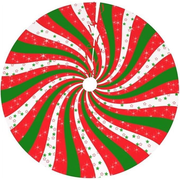 Merry Christmas Tree Skirt for Holiday Party, Christmas Tree Decoration Bottom Tree Skirt Xmas Tree Surrounds