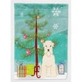 thumbnail image 1 of Merry Christmas Tree Soft Coated Wheaten Terrier Flag Garden Size, 1 of 1