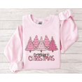 thumbnail image 1 of Merry Christmas Tree Sweatshirt, Merry Christmas Sweatshirt, Merry Christmas Retro Tree Sweatshirt, 1 of 5