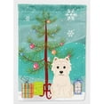 thumbnail image 1 of Merry Christmas Tree Westie Flag Garden Size, 1 of 1
