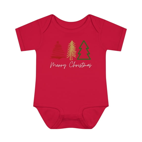 Merry Christmas Trees Baby & Toddler One Piece