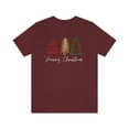 thumbnail image 1 of Merry Christmas Trees Unisex Jersey Short Sleeve T-shirt, 1 of 1