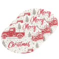 thumbnail image 1 of Merry Christmas Trucks 3 Dish Sponges Bulk Delicate Clean Non Scratch Compressed Sponges Kitchen Sponges BPA Free, 1 of 7