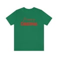 thumbnail image 1 of Merry Christmas Unisex Jersey Short Sleeve T-shirt, 1 of 1