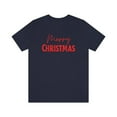 thumbnail image 1 of Merry Christmas Unisex Jersey Short Sleeve T-shirt, 1 of 1