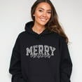 thumbnail image 1 of Merry Christmas Varsity Checkered - Hoodie, 1 of 6