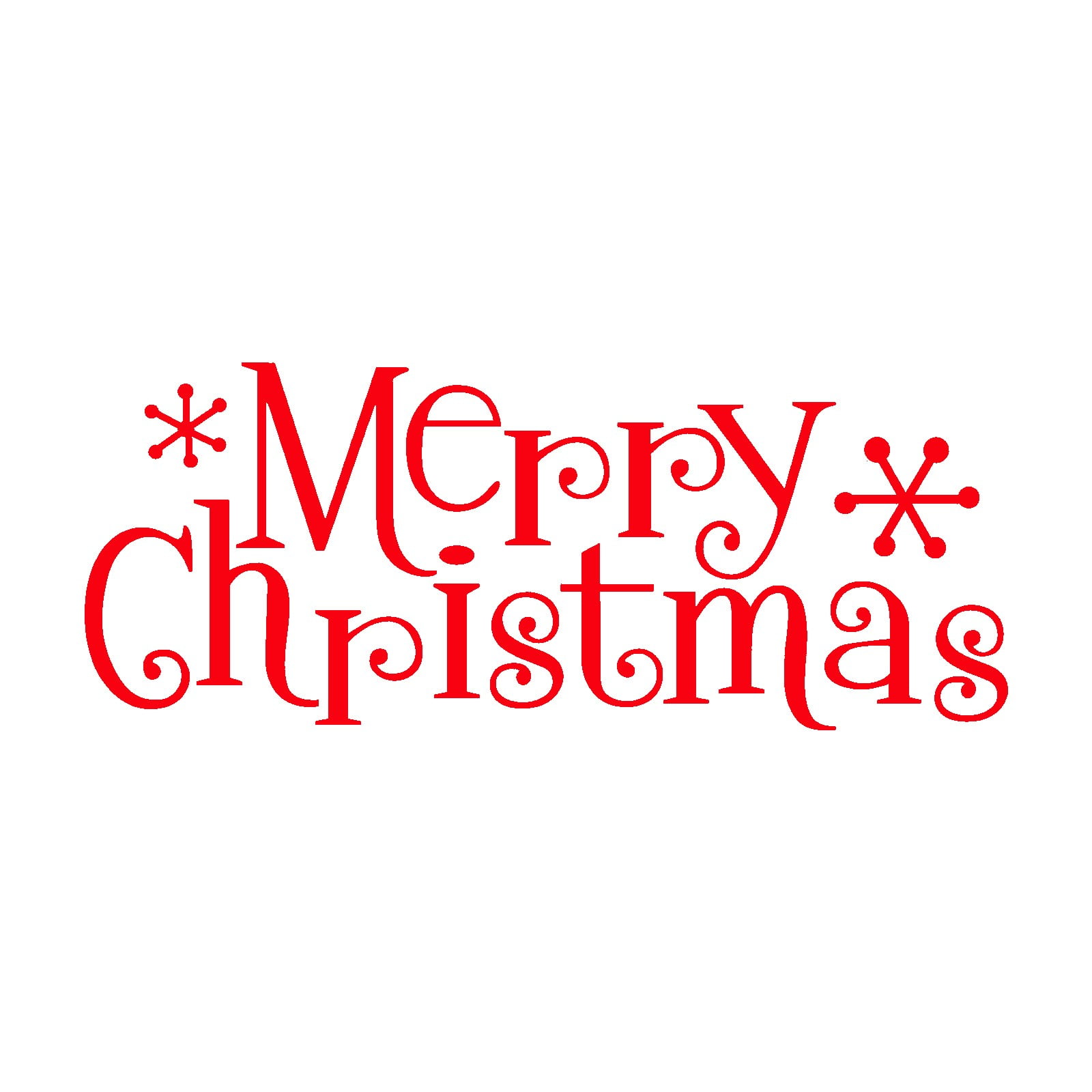 Merry Christmas Wall Stickers Removable Art Decals Window Stickers Wall