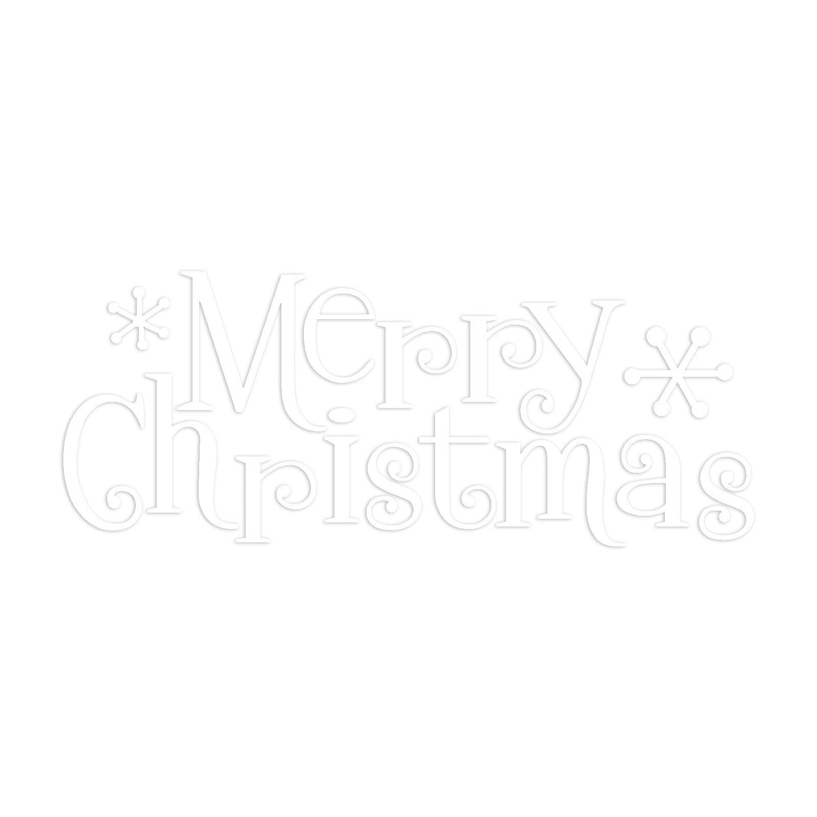 Merry Christmas Wall Stickers Removable Christmas Art Decals Christmas