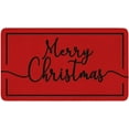 thumbnail image 1 of Merry Christmas Welcome Door Mat 30x17 Inch Christmas Doormat for Indoor Outdoor Entrance Non-Slip Washable Floor Mats Winter Xmas Holiday Home Decor Rug, 1 of 1