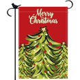 thumbnail image 1 of Merry Christmas Welcome Garden Flag 12.5x18 Double Sided Christmas Tree Xmas Winter Holiday Yard Outdoor Yard Lawn Flag Decoration Flag -C 12.5x18, 1 of 1