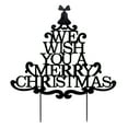 thumbnail image 1 of Merry Christmas Wishes Tree Metal Garden Stake, 1 of 2