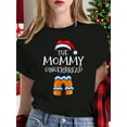 thumbnail image 1 of Merry Christmas Women's T-Shirt Mommy Gingerbread Family Matching Group Christmas Gift T-Shirt, 1 of 7