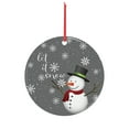 thumbnail image 1 of Merry Christmas Wooden Ornament Christmas Tree Decoration Indoor Outdoor Christmas Hanging Decoration, 1 of 2