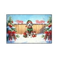 thumbnail image 1 of Merry Christmas Woofmas Xmas Noel Dalmatian Elf Candy Cane Snow Indoor Rug Dog Lover Carpet Living Bed Room Sofa Home Decor - 13017, 1 of 5