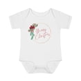 thumbnail image 1 of Merry Christmas Wreath Baby & Toddler One Piece, 1 of 3