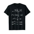 thumbnail image 1 of Merry Christmas X-Mas Math Equation Funny Teacher Gifts Black T-Shirt, 1 of 5