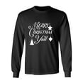 thumbnail image 1 of Merry Christmas Y'all Adult Long Sleeve T-shirt, 1 of 3