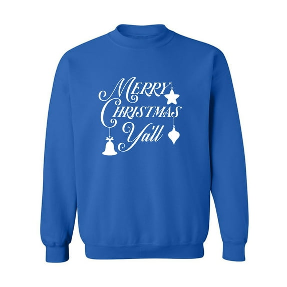 Merry Christmas Y'all Crewneck Sweatshirt
