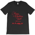thumbnail image 1 of Merry Christmas Y'all Funny Southern Style Holiday Celebration Graphic T-Shirt - Unique Gift Tee G1101, Up to 5XL, 1 of 2
