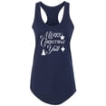 thumbnail image 1 of Merry Christmas Y'all Racerback Tank, 1 of 2