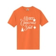 thumbnail image 1 of Merry Christmas Y'all Short Sleeve Neon T-Shirt, 1 of 1