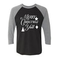 thumbnail image 1 of Merry Christmas Y'all Unisex 3/4 Sleeve Baseball Raglan Tee, 1 of 3